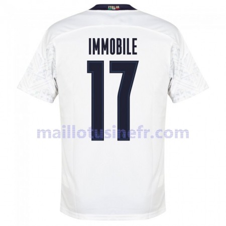 Maillot de Foot Italie Immobile 17 Extérieur UEFA EURO 2020